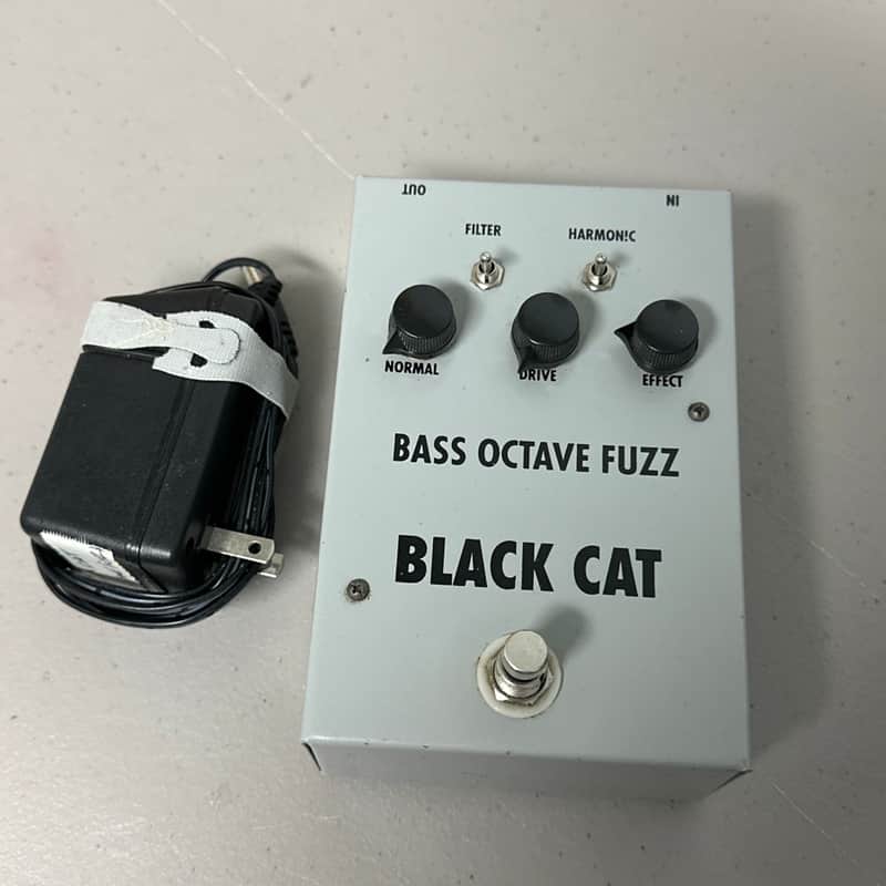 Bad Cat Bass Octave Fuzz Effect Pedal Early w/Power Supply image 1
