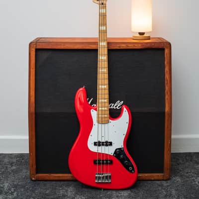 Fender Jazz JB75-80US 1985 - Fiesta Red image 1