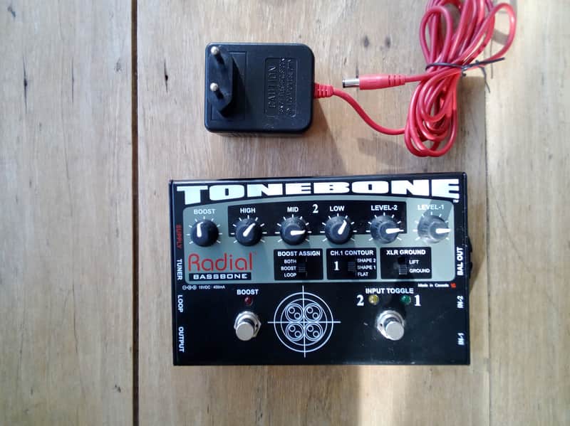 Radial Tonebone Bassbone V1 2010s - Black image 1