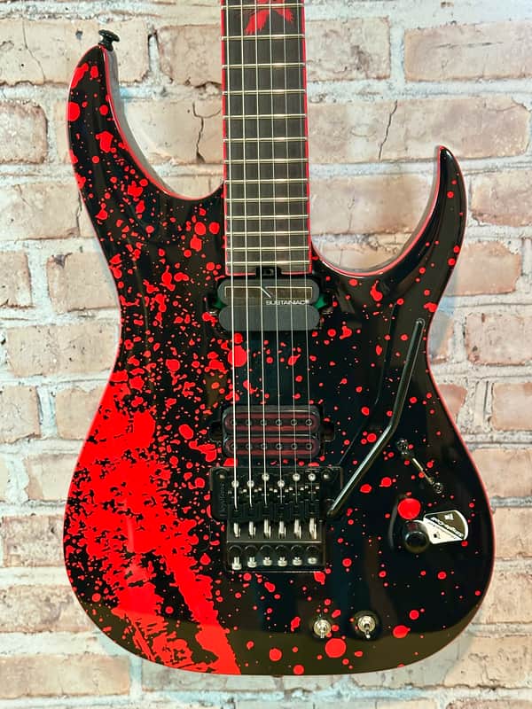 Schecter Sullivan King Banshee-6 FR-S 2023 - Obsidian Blood image 1