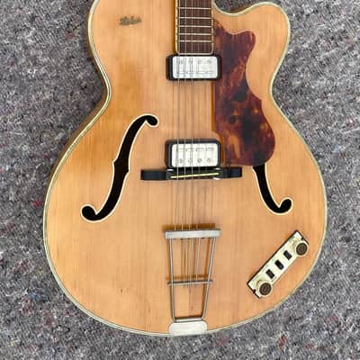 Hofner President 1964 - Natural Flammed 2 Pickups image 1