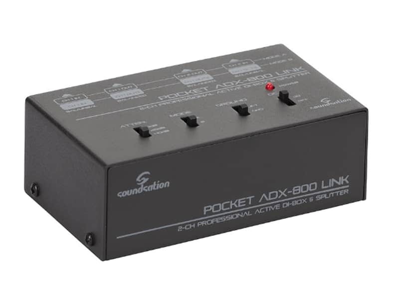 DI BOX ATTIVA SOUNDSATION ADX-800 image 1