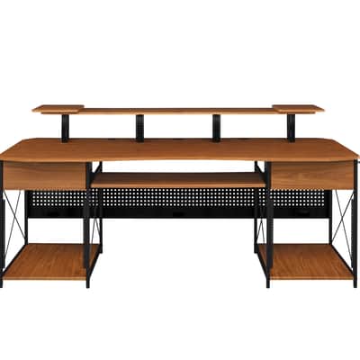 Musiea EX200 Series Pro Music Recording Studio Desk Workstation with 3 x 4U Rack and 2 x 9U Rack image 4