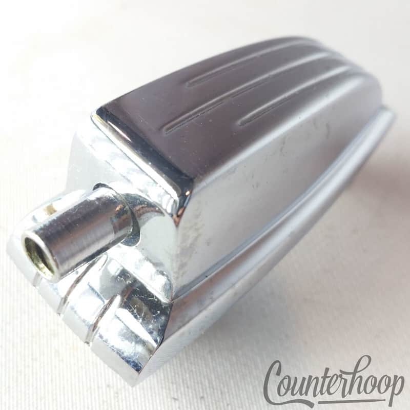 Ludwig Bass Drum/Floor Tom Lug Chrome Super Classic Vintage 70s Chicago Complete image 1