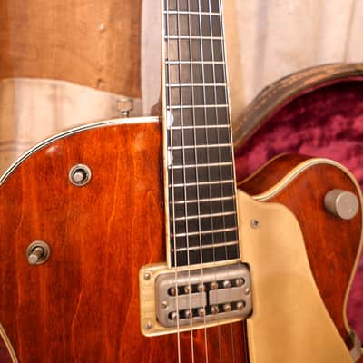 Gretsch 6122 Chet Atkins Country Gentleman  1960 Natural Walnut Stain image 5