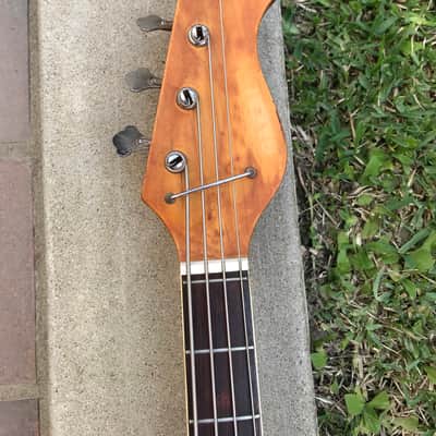 Teisco/Silvertone/Sakai "Tacoma" Electric Bass 57H01490L 1970-1971 Sunburst *FREE SHIPPING* image 10