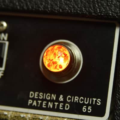 Invisible Sound Guitar amplifier Jewel Lamp Indicator amp jewel.  Model 006.  For pilot light image 1