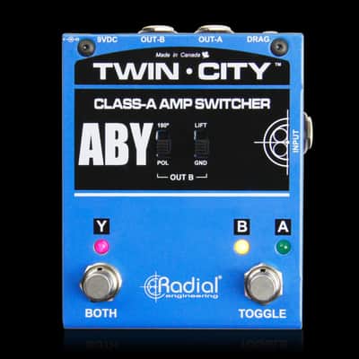 Radial Twin-City ABY Amp Switcher Pedal image 1