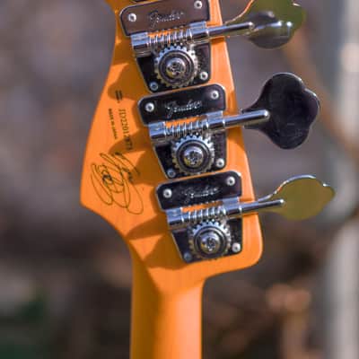 Fender Jazz Bass Tomomi MIJ 2022 - Clear Fiesta Red image 5