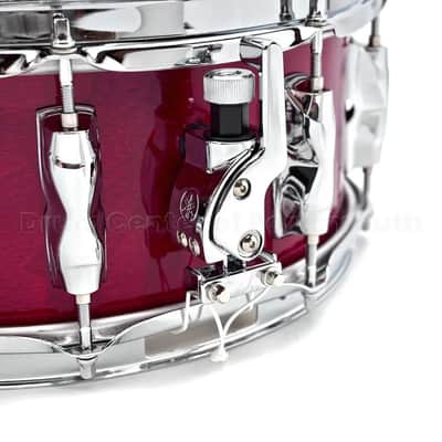 Yamaha Recording Custom Snare Drum 14x5.5 Red Autumn image 3