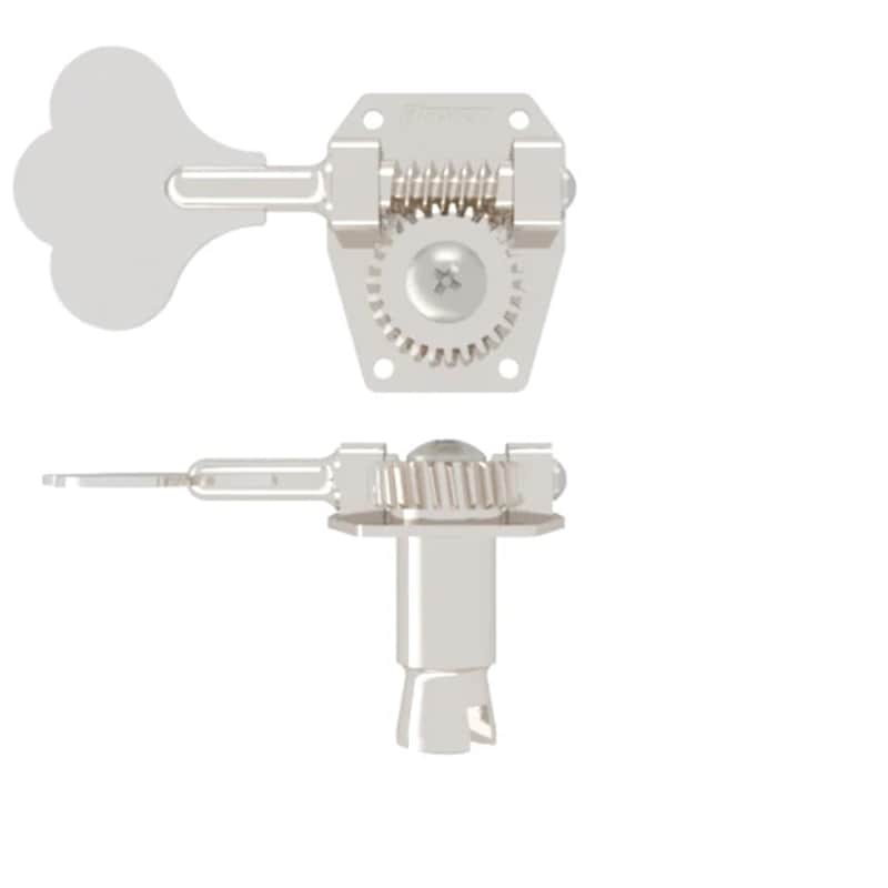 Hipshot HB1 Treble Side Tuning Machine, Regular Key - NICKEL, #20110NT image 1