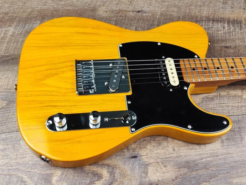MyDream  Partcaster Custom Built - Telecaster Swamp Ash Butterscotch SD Zebra SH-1N image 1