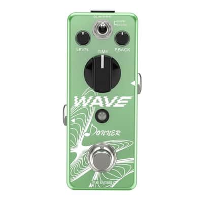 Wave Delay Guitar Effect Pedal 2 Modes Digital and Analog-Style Warm Delay True Bypass image 2