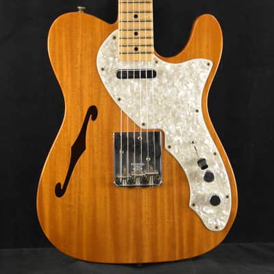 Mint Fender Custom Shop '68 Tele Thinline Journeyman Relic - Aged Natural Mahogany image 1