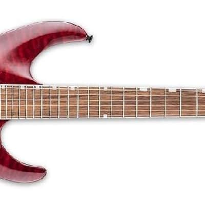 ESP Ltd MH200 Quilt Top Electric Guitar - See Through Black Cherry image 2