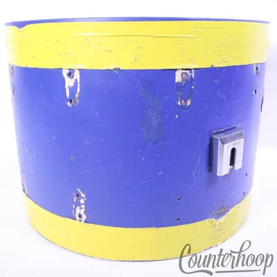 Leedy 16x12" Floor Tom Drum Shell Vintage 40s 3Ply Maple 1940 Marching Snare USA image 8