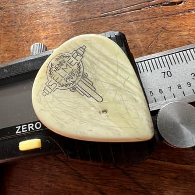 Antique Vintage Selmer Phenolic Gypsy pick Manouche Django Reinhardt Rare image 9