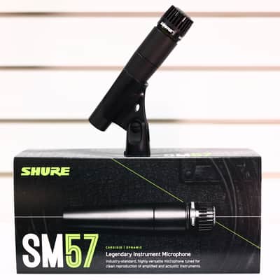 Shure SM57-LC Cardioid Dynamic Instrument Microphone image 1