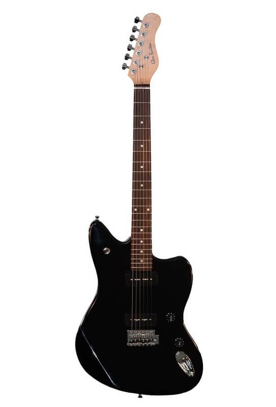 Glen Burton GE39-JG-BK Basswood Offset Body Maple Neck 6-String Electric Guitar w/Strap, Cable &Pick image 1