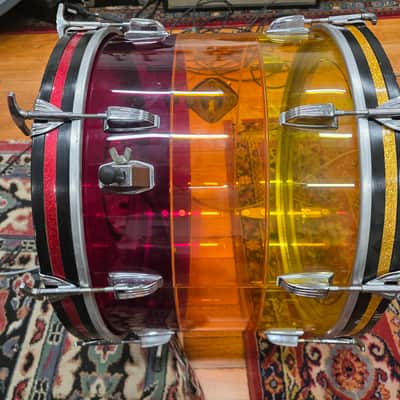 Ludwig Tequila Sunrise Tivoli Bass Drum 20x14 1970s image 7