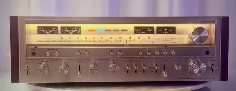 ✨ Pioneer SX-980 Vintage Stereo Receiver — Serviced • LED • Beautiful Wood Case • Bench Tested • Video image 1