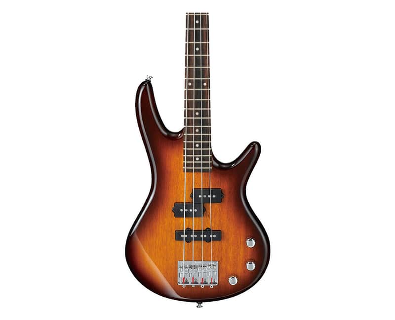 Used Ibanez GSRM20BS GIO SR miKro 4-String Short Scale Bass - Brown Sunburst image 1