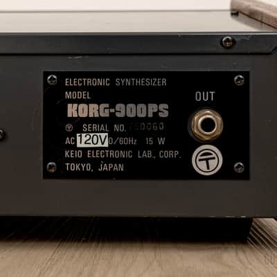 1970s Korg Preset 900PS Vintage Monophonic Analog Synthesizer, Serviced image 9