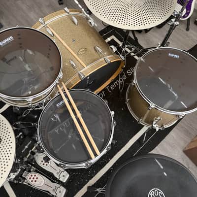 Pearl Masters Maple 2010s - Gold sparkle image 3