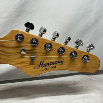 Harmony S-Style Doublecut Electric Guitar image 7