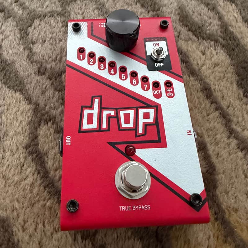DigiTech Drop Compact Polyphonic Pitch-Shifter 2010s - Red Bild 1