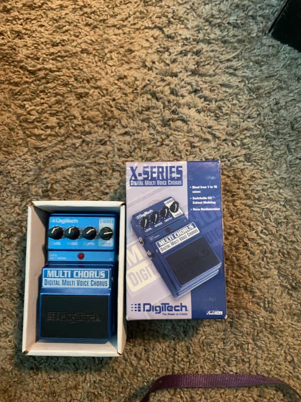DigiTech X-Series Bass Multi Chorus 2000s - Blue image 1