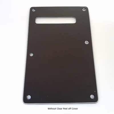True Custom Shop® BLACK 3ply Modern Tremolo Spring Cover for Fender Stratocaster image 1