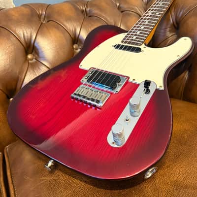 1989 Fender Telecaster Plus V1 - Crimson Burst image 4
