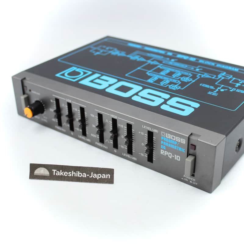 BOSS RPQ-10 プリアンプ/パラメトリックEQ ジャンク品 Boss RPQ-10 Micro Rack Series Preamp / Parametric EQ | Reverb Canada