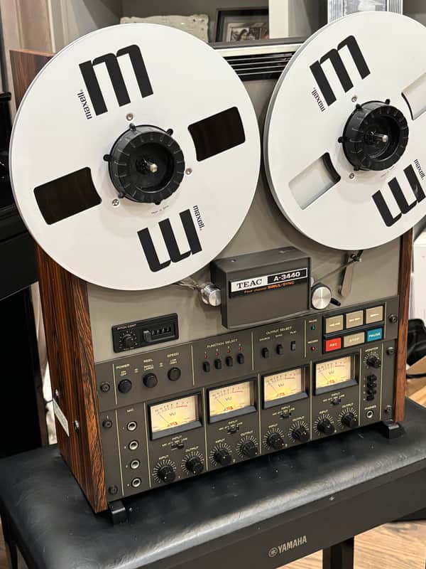 TEAC A-3340S 1/4" 4-Track Reel to Reel Tape Recorder
