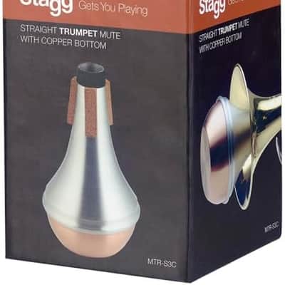 Stagg Model MTR-S3C Aluminum and Copper  Straight Trumpet Mute Bild 3