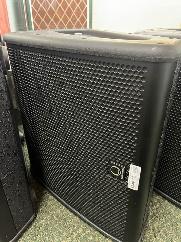 Turbosound TFX122M-AN 1100-Watt 12" 2-Way Active Stage Monitor 2022 - Present - Black image 1