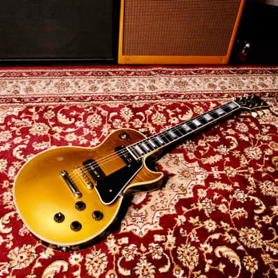 Gibson Custom Shop M2M Les Paul Custom '54 Murphy Lab  2024 - Light Aged Antique Gold image 5