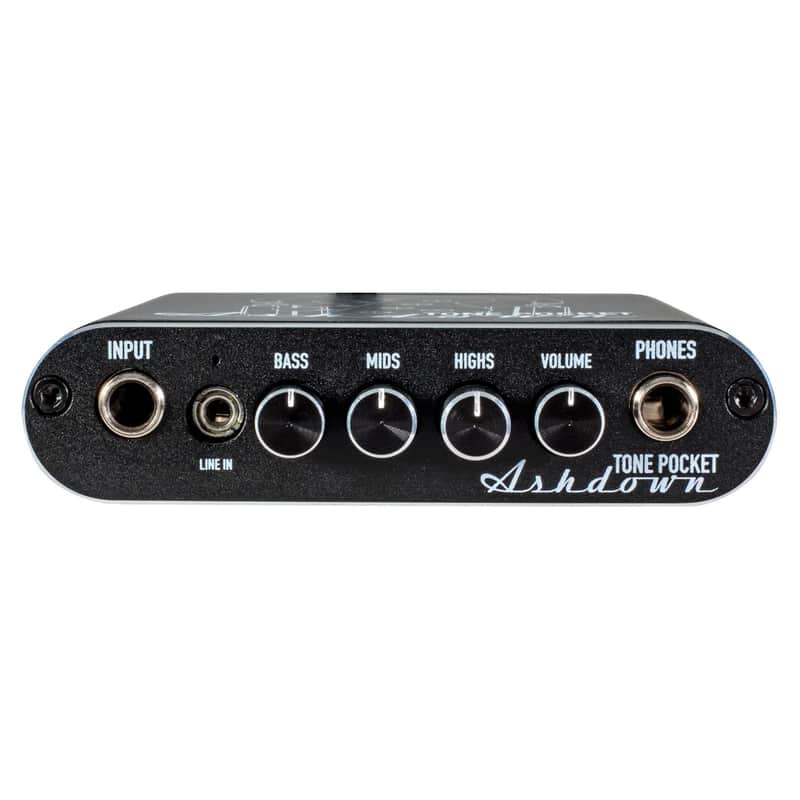 2024 Ashdown Tone Pocket Bass Headphone Pre-Amp Black