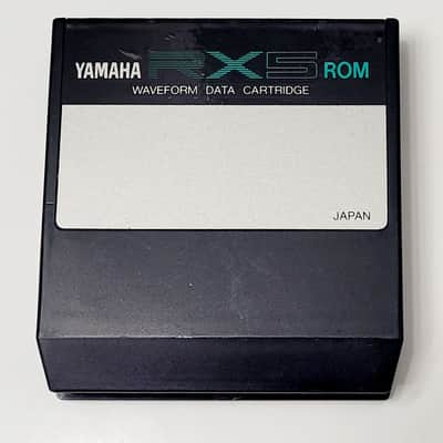 Yamaha RX5 Waveform Data Cartridge