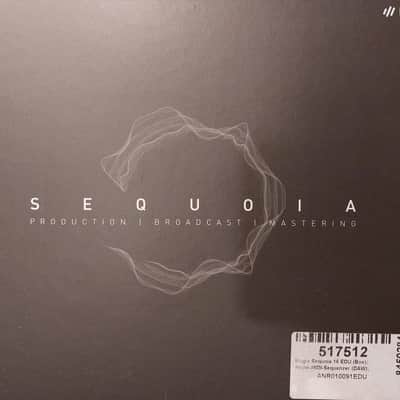 Magix Sequoia 16 DAW Software (box with  USB Dongle) 2022 image 1