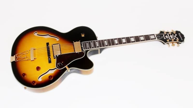 Epiphone Joe Pass Emperor II Electric Jazz Guitar Vintage Sunburst