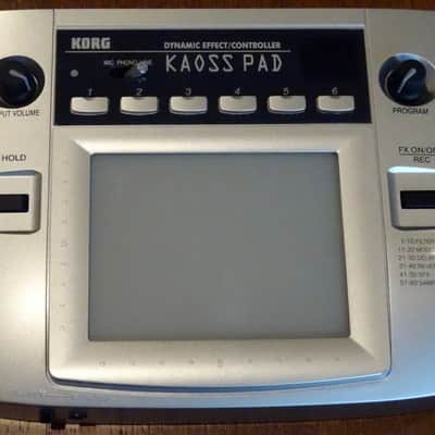 Korg Kaoss Pad Dynamic Effect/Controller version 1 2000 - gray image 1