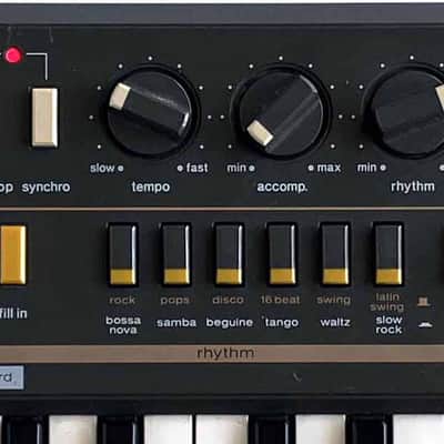 1985 Casio MT-68 Casiotone Mini Organ, Synthesizer & Analog Drum Machine With Casio AD-1U AC Adapter MT-65 image 3