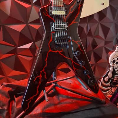FireFly Dimebag Darrell Blood Bolt Tribute 6 String Electric Guitar image 8