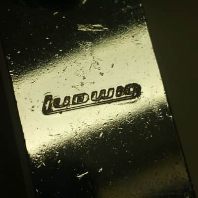 *Ludwig Ratchet Rail Mount Bass Drum 4-hole L-Arm Classic Vintage 60s-70s Chrome image 3