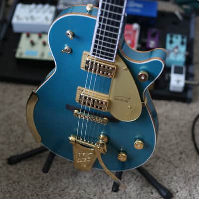 Gretsch Special Run Penguin w/ TV Jones Classics Ocean Turquoise image 1