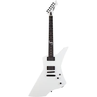 ESP LTD James Hetfield Signature Snakebyte Guitar w/ EMG JH Set Pickups & Hardshell Case - Snow White image 2