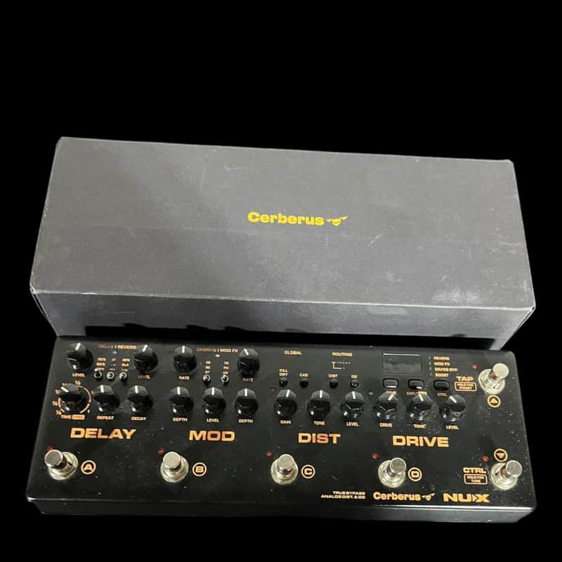 NuX NME-3 Cerberus Multi-Effect 2010s - Black X13636 image 1