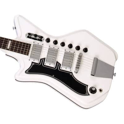 Airline Guitars Jetsons '59 3P White Left-Handed image 3